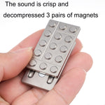 Giroscopio con punta delle dita del giocattolo di decompressione della scheda di spinta magnetica in metallo in acciaio inossidabile FS01, A Model