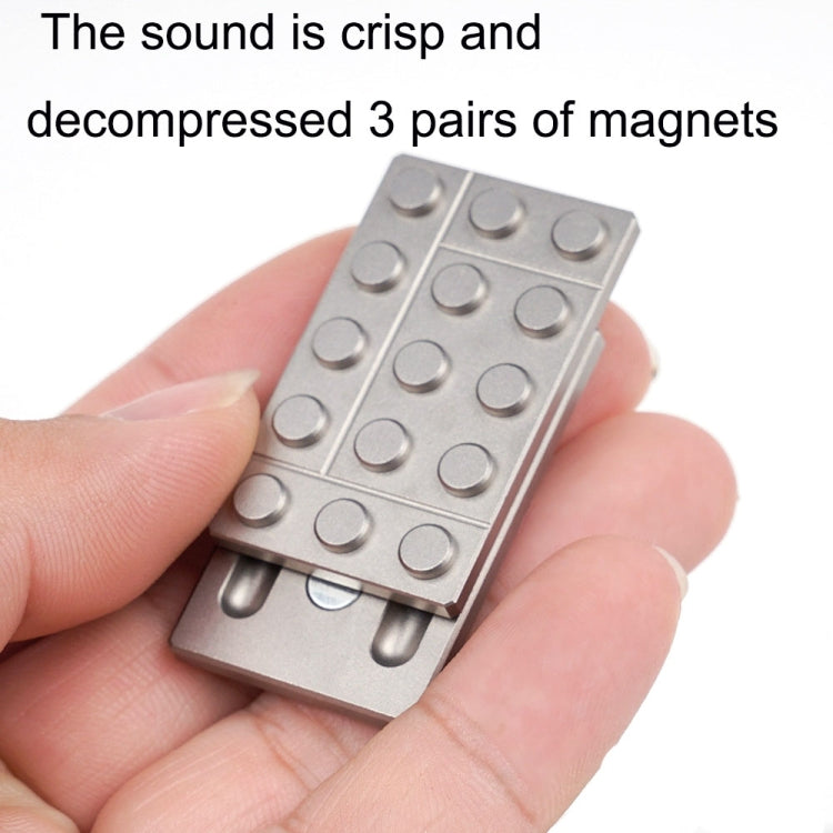 Giroscopio con punta delle dita del giocattolo di decompressione della scheda di spinta magnetica in metallo in acciaio inossidabile FS01, A Model
