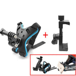 Staffa montaggio casco per action cam e smartphone