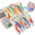GJ0507 6 in 1 strumenti per nail art Strisce per smalto per unghie, Flower, Fingertip, Christmas, Flame Bird, Watercolor