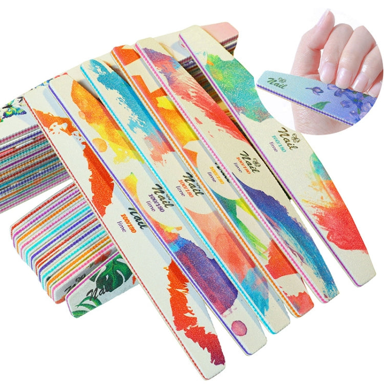 GJ0507 6 in 1 strumenti per nail art Strisce per smalto per unghie, Flower, Fingertip, Christmas, Flame Bird, Watercolor