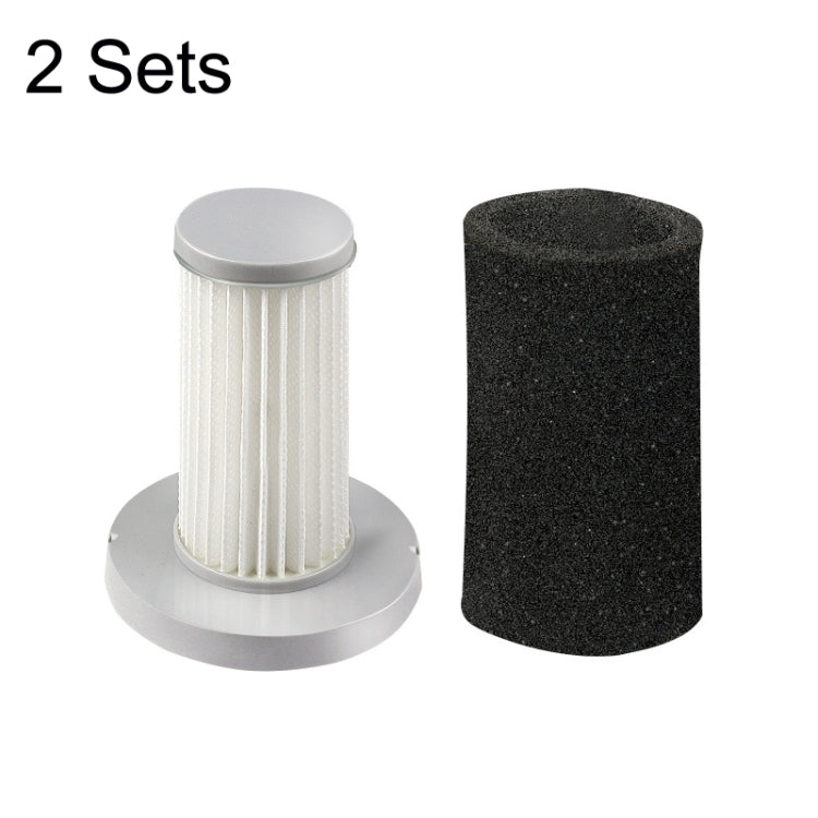 Set 2 filtri in spugna per aspirapolvere Delmar DX700