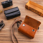 Custodia in pelle per fotocamera Canon G7X3 / G5X2 / Sony ZV1RX1007 / Guang GR3