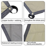 Tenda da esterno ottagonale per tenda da pioggia e protezione solare da campeggio pergola parasole, White, Green, Khaki, Black, Blue