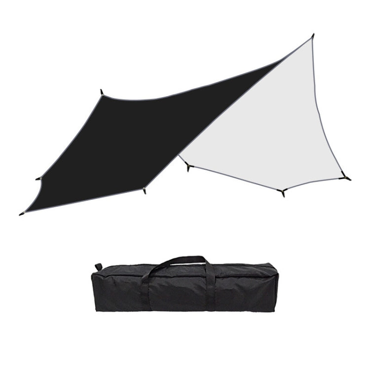 Tenda da esterno ottagonale per tenda da pioggia e protezione solare da campeggio pergola parasole, White, Green, Khaki, Black, Blue