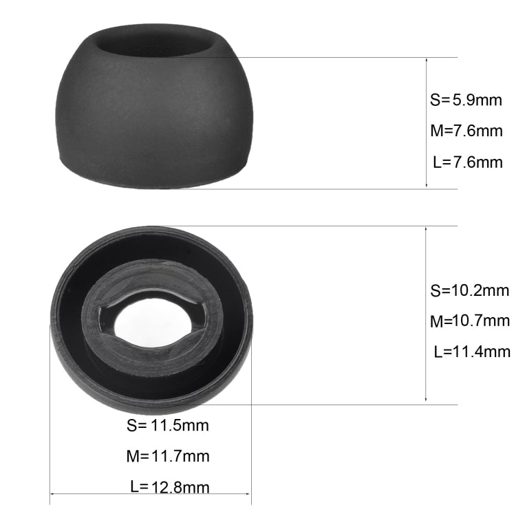 Tappi in silicone per Galaxy Buds Pro 6 pezzi