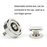 Giocattoli di decompressione N2 in metallo lucido da corsa Fidget Spinner, stile:, N2 Stainless Steel, N2 Brass