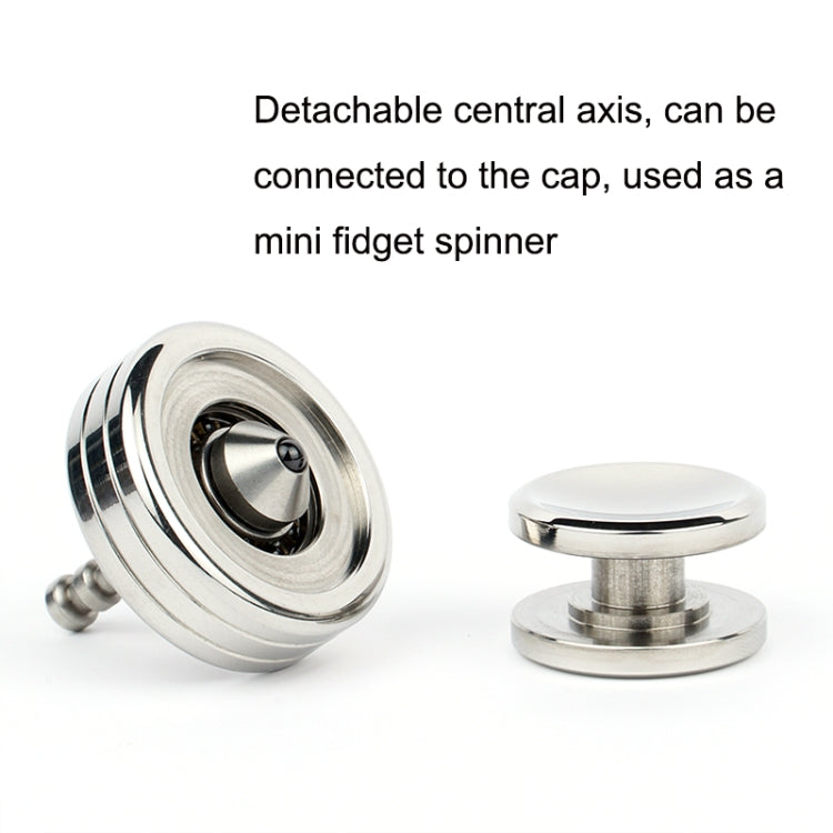 Giocattoli di decompressione N2 in metallo lucido da corsa Fidget Spinner, stile:, N2 Stainless Steel, N2 Brass