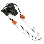 Tracolla a spalla multicolore SLR Tracolla per fotocamera retrò, White, Blue, Black, Wine Red, Rose Pink