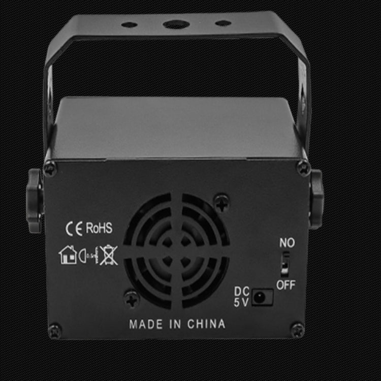 Luce d'atmosfera a luce laser mini palco a comando vocale T10 con telecomando