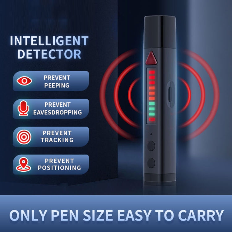 Penna di rilevamento del segnale S68 Anti-Sneak Photo Hotel Camera Detector, S68