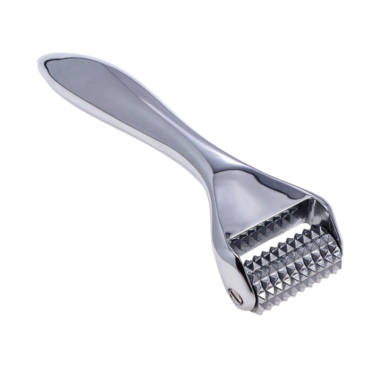 Massaggiatore facciale spinato in metallo con rullo per strumenti dimagranti viso, Metal Roller