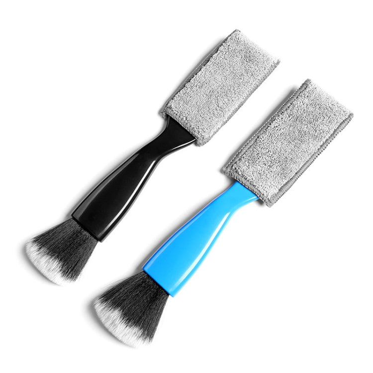 D-4527 Spazzola per dettagli a setole morbide a doppia estremità per la pulizia della polvere dell'auto, D-4527 Soft Brush