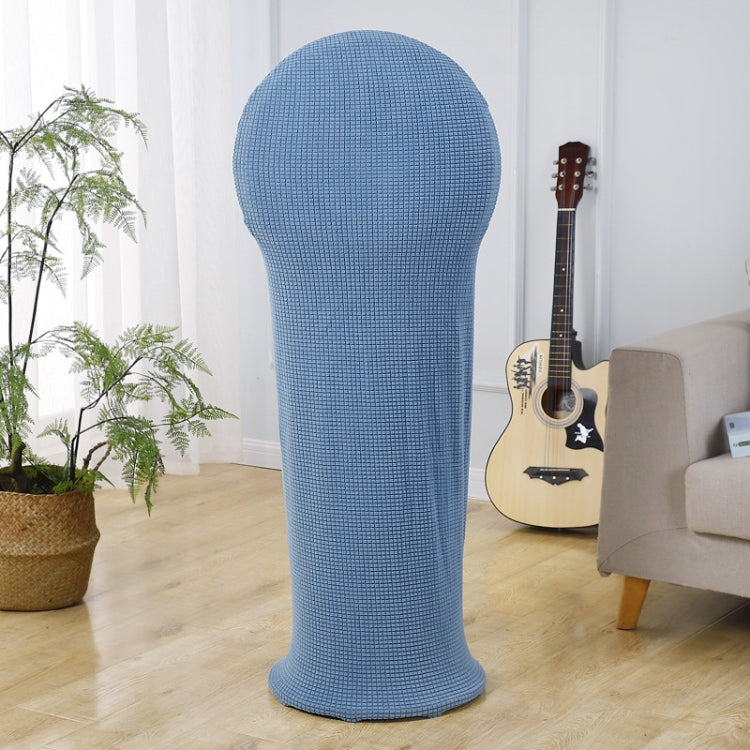 Coperchio antipolvere per ventilatore rotondo ad elasticità Copertura protettiva per ventilatore in tessuto per uso domestico, 110x45cm Blue, 110x45cm Gray, 110x45cm Pink, 110x45cm Green
