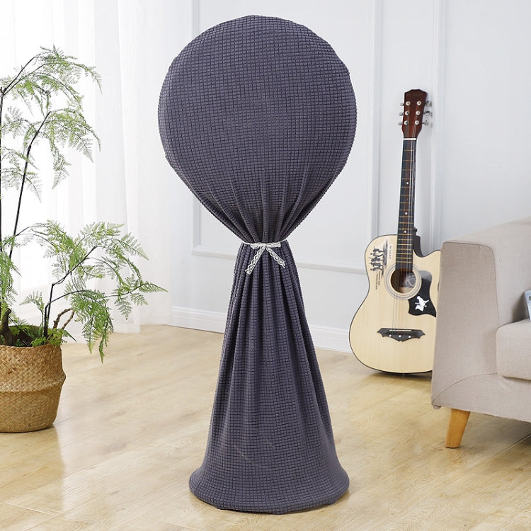 Coperchio antipolvere per ventilatore rotondo ad elasticità Copertura protettiva per ventilatore in tessuto per uso domestico, 110x45cm Blue, 110x45cm Gray, 110x45cm Pink, 110x45cm Green
