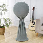 Coperchio antipolvere per ventilatore rotondo ad elasticità Copertura protettiva per ventilatore in tessuto per uso domestico, 110x45cm Blue, 110x45cm Gray, 110x45cm Pink, 110x45cm Green