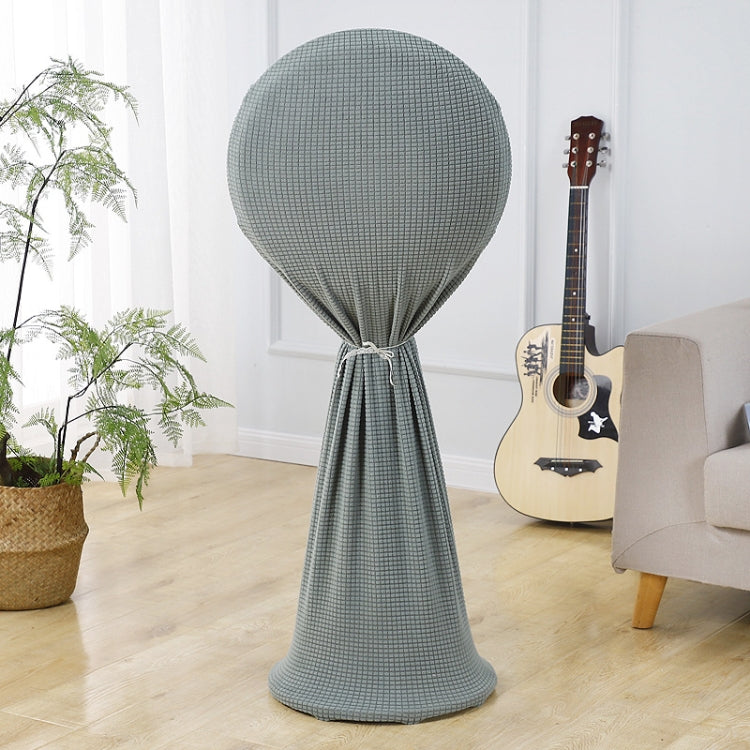 Coperchio antipolvere per ventilatore rotondo ad elasticità Copertura protettiva per ventilatore in tessuto per uso domestico, 110x45cm Blue, 110x45cm Gray, 110x45cm Pink, 110x45cm Green
