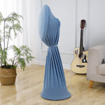 Coperchio antipolvere per ventilatore rotondo ad elasticità Copertura protettiva per ventilatore in tessuto per uso domestico, 110x45cm Blue, 110x45cm Gray, 110x45cm Pink, 110x45cm Green
