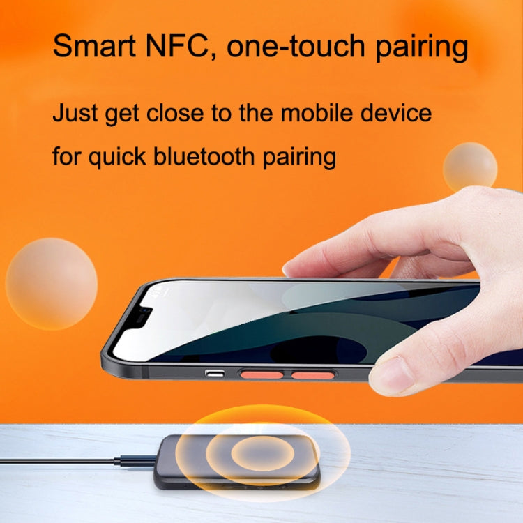 T40 2 in 1 Ricevitore Bluetooth 5.1 Trasmettitore NFC Adattatore AUX per auto, T40 2 In 1