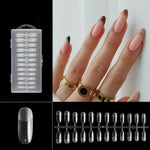 240 pezzi per unghie sottili satinate senza incisione per manicure estesa, WH-106, WH-107, WH-107 Single Number 5-9, WH-108, WH-108 Single Number 5-9, Wh-109, WH-109 Single Number 5-9, WH-110, WH-1110 Single Number 5-9, WH-0162, WH-0163, WH-0166, WH-01...