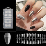 240 pezzi per unghie sottili satinate senza incisione per manicure estesa, WH-106, WH-107, WH-107 Single Number 5-9, WH-108, WH-108 Single Number 5-9, Wh-109, WH-109 Single Number 5-9, WH-110, WH-1110 Single Number 5-9, WH-0162, WH-0163, WH-0166, WH-01...