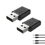 Ricevitore audio Bluetooth 5.0 2 in 1 per auto e PC