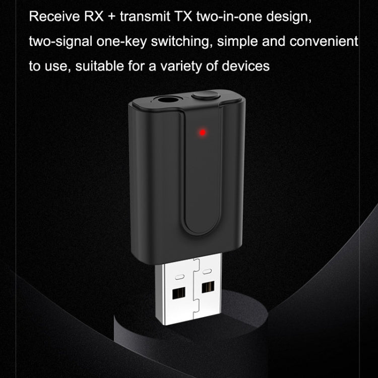 Adattatore Bluetooth 5.0 2 in 1 trasmettitore e ricevitore