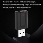 Adattatore Bluetooth 5.0 2 in 1 BT10