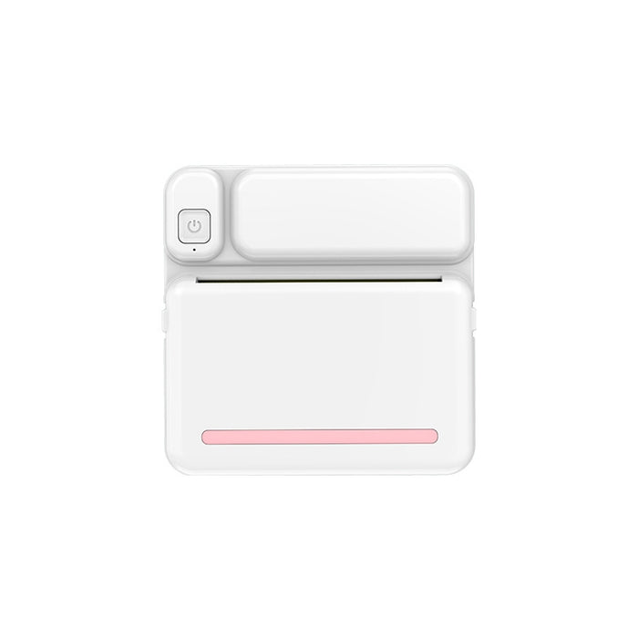C19 Stampante per compiti a casa per studenti da 200 DPI Stampante tascabile senza inchiostro Bluetooth, Pink, Blue, Pink Printer Paper x 5, Blue Printer Paper x 5, Pink Sticker x 5, Blue Sticker x 5, Pink Set, Blue Set