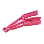 5 PCS AQ-CS01 Spazzola multifunzionale per la pulizia della presa d'aria della spazzola per strumenti di bellezza per auto, Orange, Red, Yellow, Blue, Green, Pink