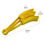 5 PCS AQ-CS01 Spazzola multifunzionale per la pulizia della presa d'aria della spazzola per strumenti di bellezza per auto, Orange, Red, Yellow, Blue, Green, Pink