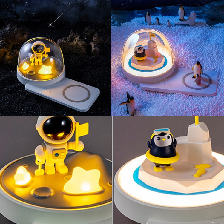 Lampada da tavolo Bluetooth con ricarica wireless