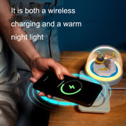 Lampada da tavolo Bluetooth con ricarica wireless