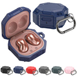 Custodia per auricolari Bluetooth in TPU per Samsung Galaxy Buds Live/Buds Pro, Sapphire, Pink, Black, Red, Grey, Green