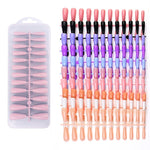 Color Jelly Nail Patch Finito Nail Art, 240 PCS
