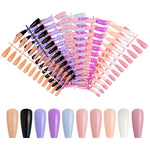 Color Jelly Nail Patch Finito Nail Art, 240 PCS