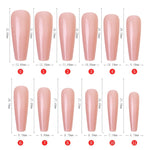 Color Jelly Nail Patch Finito Nail Art, 240 PCS