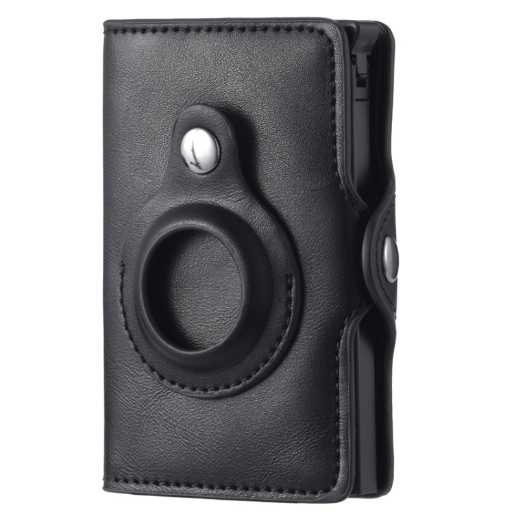 Portafoglio in metallo compatibile con AirTag FY2108