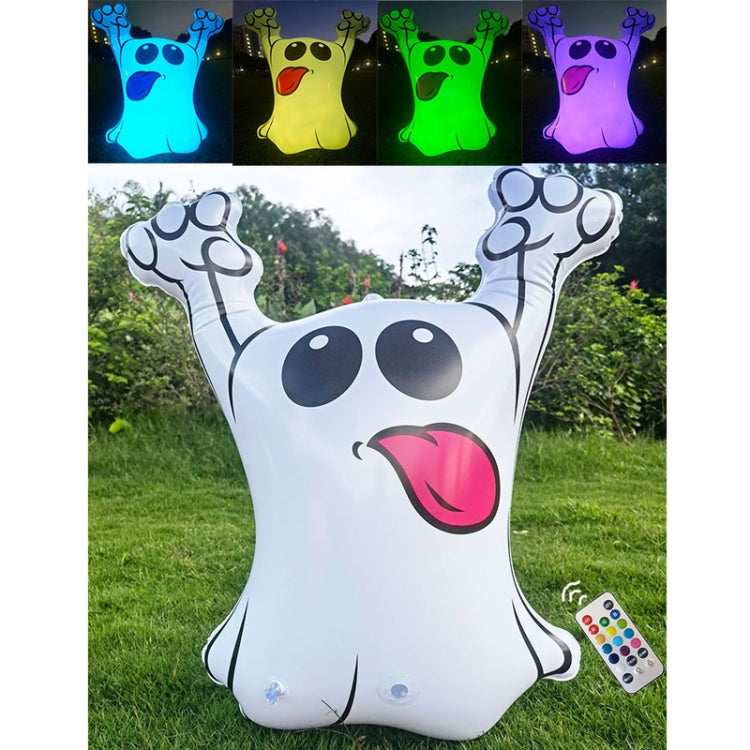 Decorazioni gonfiabili Halloween fantasmi e zucche luminose