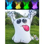 Decorazione gonfiabile del centro commerciale della casa stregata della barra di Halloween, 16 Inch Not Glowing Eyeball, 16 Inch Glowing Pumpkin, 16 Inch Glowing Eyeball, 55cm Glowing Skull, 72CM glowing Ghost