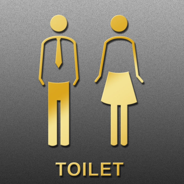 19 x 14 cm Segno di toilette personalizzato Segno di WC Segno di toilette, Stile:, Black Single Women, Black Single Man, Black  Public, Golden Public, Porcelain White Public, Black Separate, Golden  Separate, Porcelain White  Separate, Tie-Black  Publi...