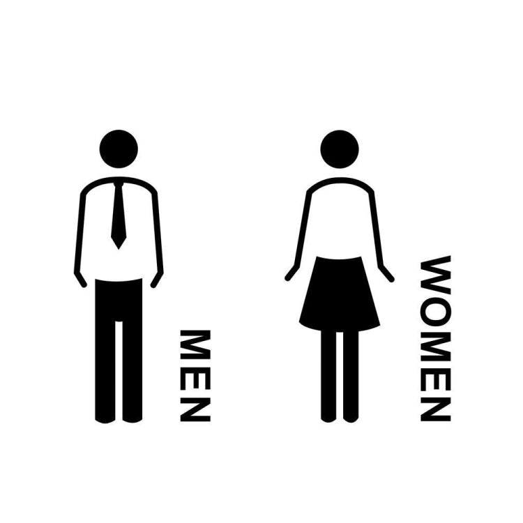 19 x 14 cm Segno di toilette personalizzato Segno di WC Segno di toilette, Stile:, Black Single Women, Black Single Man, Black  Public, Golden Public, Porcelain White Public, Black Separate, Golden  Separate, Porcelain White  Separate, Tie-Black  Publi...
