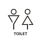 19 x 14 cm Segno di toilette personalizzato Segno di WC Segno di toilette, Stile:, Black Single Women, Black Single Man, Black  Public, Golden Public, Porcelain White Public, Black Separate, Golden  Separate, Porcelain White  Separate, Tie-Black  Publi...