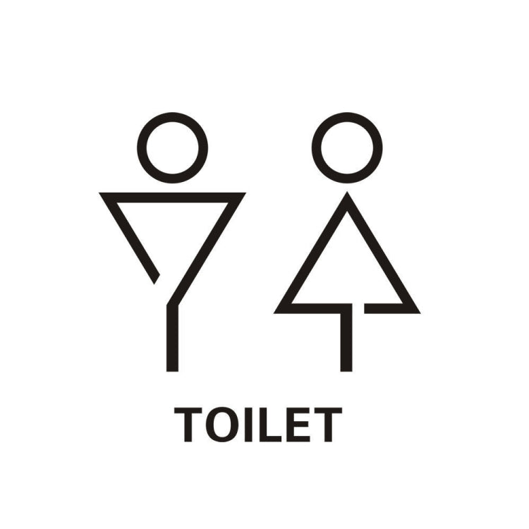 19 x 14 cm Segno di toilette personalizzato Segno di WC Segno di toilette, Stile:, Black Single Women, Black Single Man, Black  Public, Golden Public, Porcelain White Public, Black Separate, Golden  Separate, Porcelain White  Separate, Tie-Black  Publi...