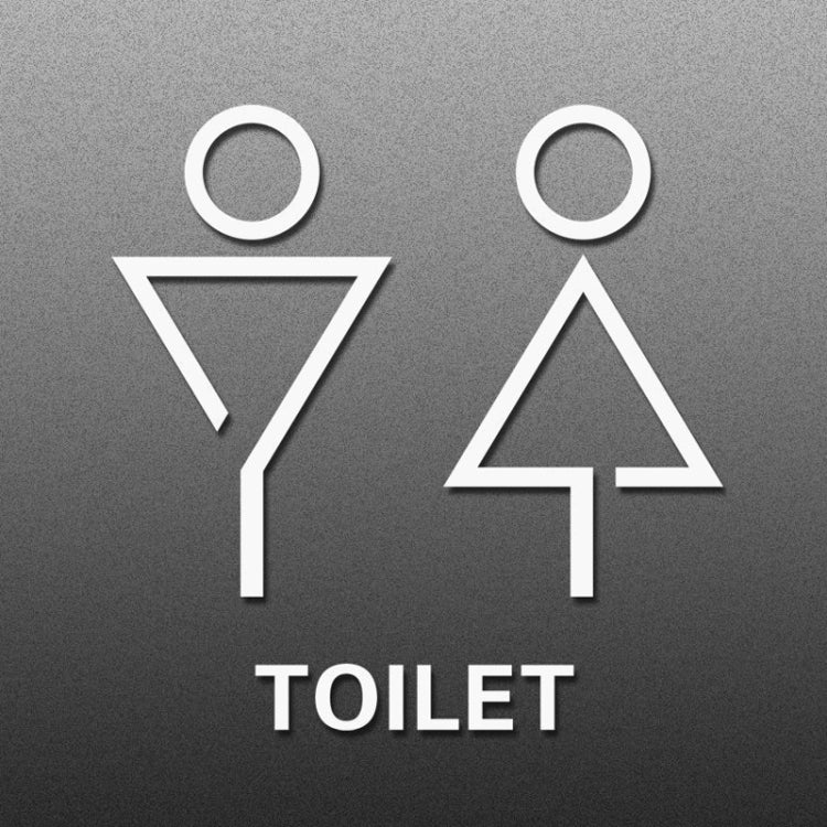 19 x 14 cm Segno di toilette personalizzato Segno di WC Segno di toilette, Stile:, Black Single Women, Black Single Man, Black  Public, Golden Public, Porcelain White Public, Black Separate, Golden  Separate, Porcelain White  Separate, Tie-Black  Publi...