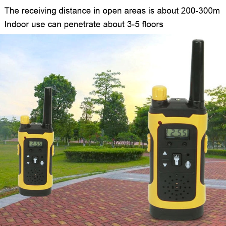 Walkie-talkie per bambini con torcia e chiamata wireless