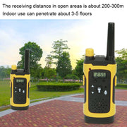 Walkie-talkie per bambini Chiamata wireless remota Telefono giocattolo interattivo genitore-figlio, Red, Yellow