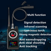 Rilevatore di segnale wireless K19 Rilevatore di dispositivi di scansione anti-localizzazione GPS, K19