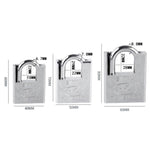 SIX-CYCLE Serrature a lama semi-imballate Serrature antiscasso, dimensioni:, 40mm, 50mm, 60mm