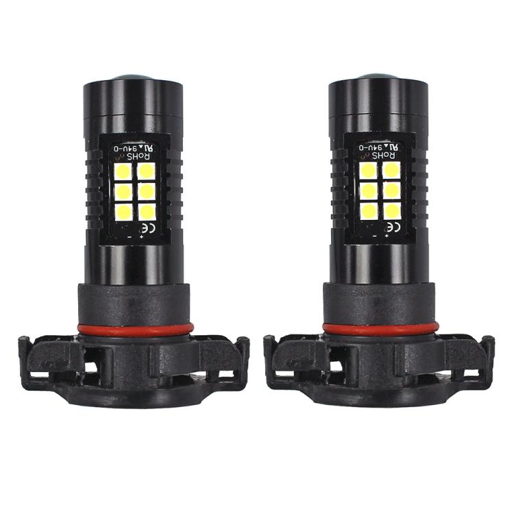 1 paio di fendinebbia a LED ad alta potenza con luce bianca per auto, PSX24W